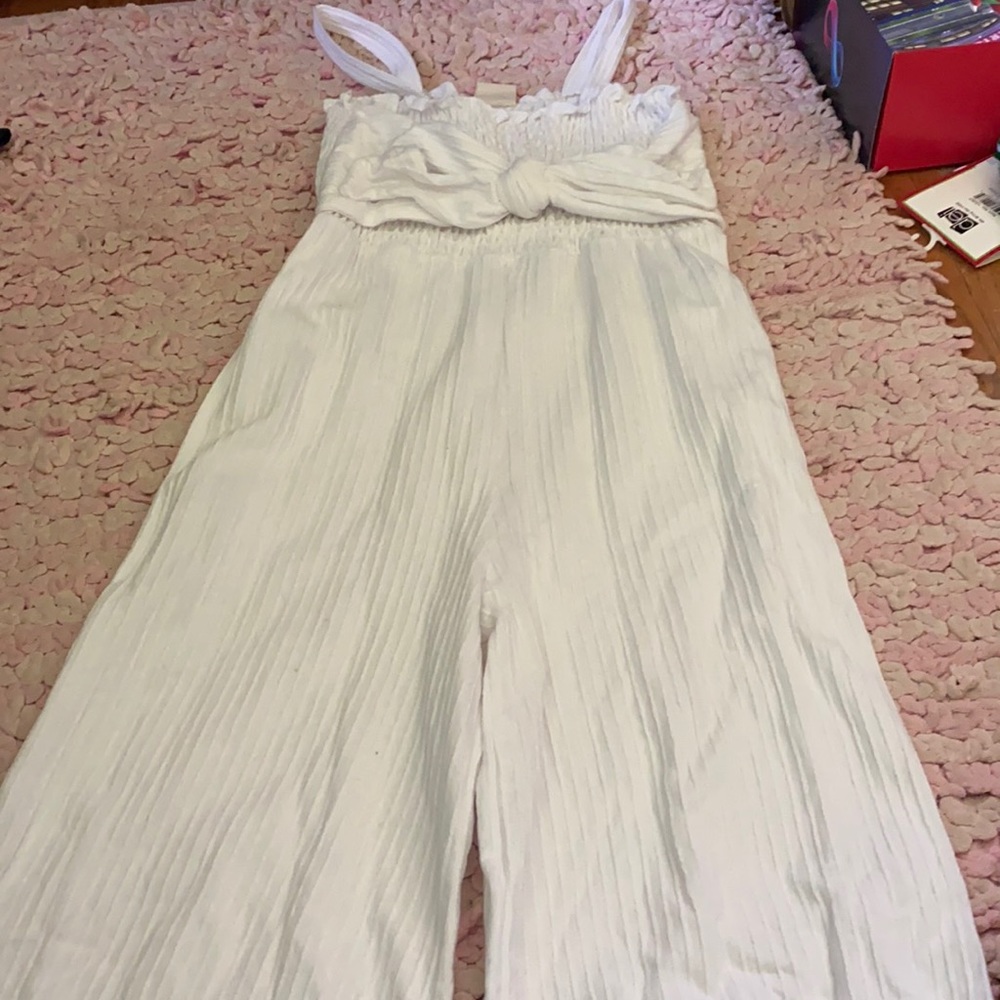 White jumpsuit zara